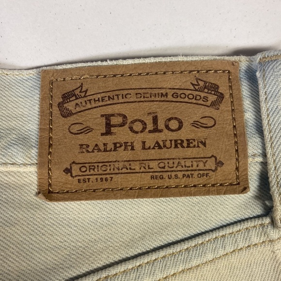 Polo Ralph Lauren The Neale Loose Boyfriend Jean Acid Wash Size 28 Very Rare! - Picture 8 of 10